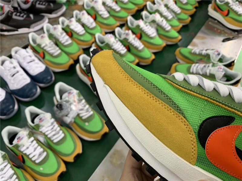 PK God Sacai X Nike LDV Waffle Green Multi retail matearials ready to ship